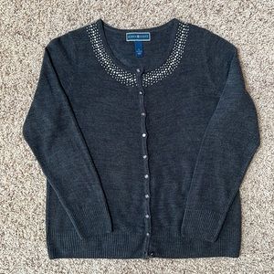 Sweater, Karen Scott, size large. Pet and smoke free home.